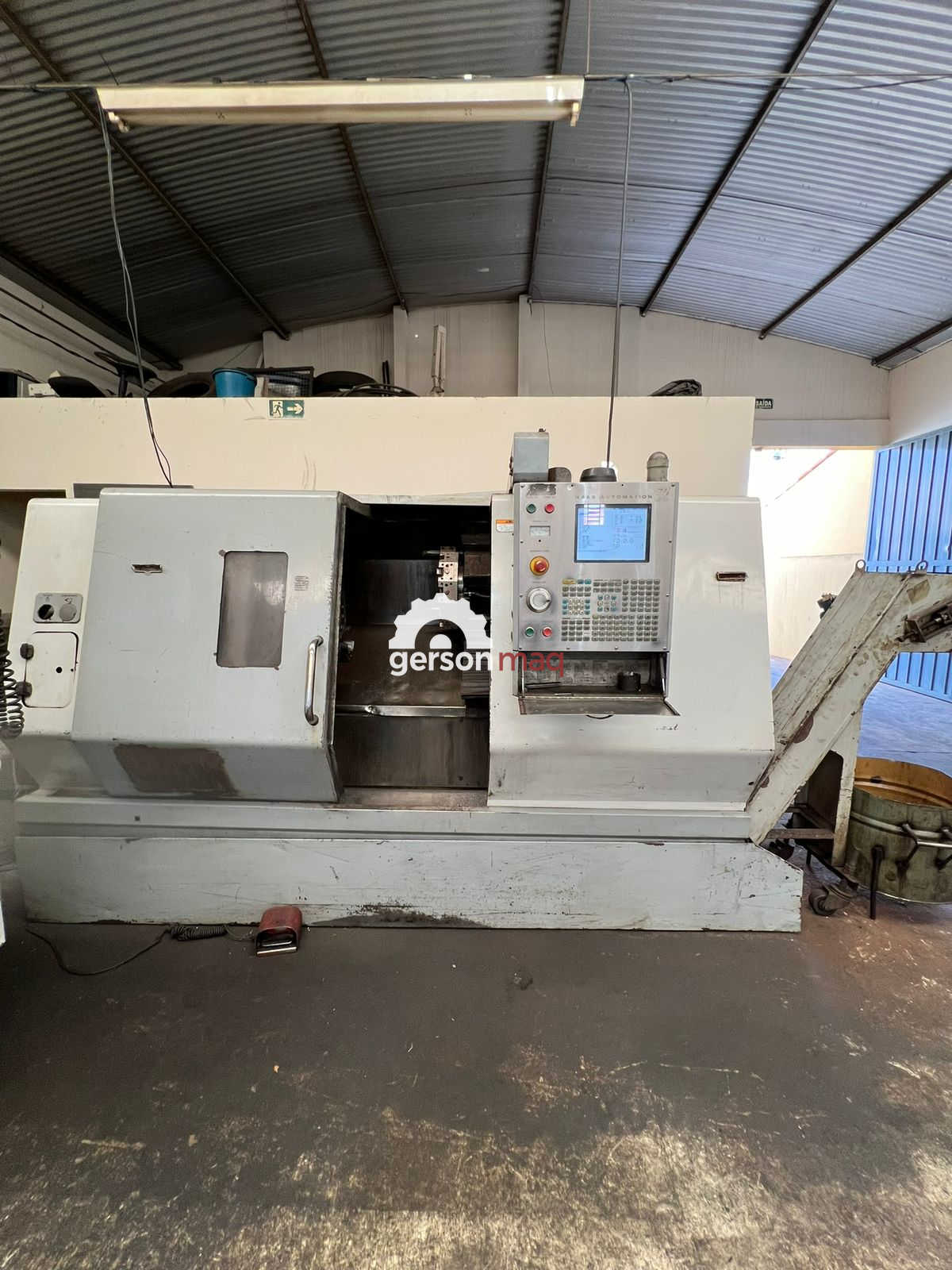 TORNO CNC HAAS SL30B - BIGBORE - ANO 2005